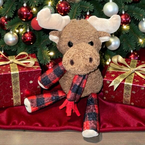 Scentsy Buddy Clip Milford Moose 6" Plush Scented Very Merry Cranberry Backpack - Picture 13 of 13